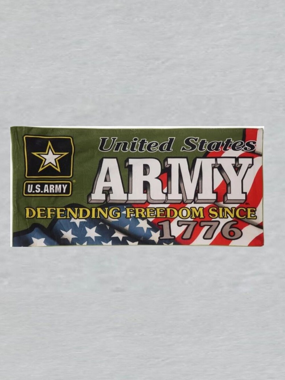 United States Army Defending Freedom Towel Measures 30 x 60 In.